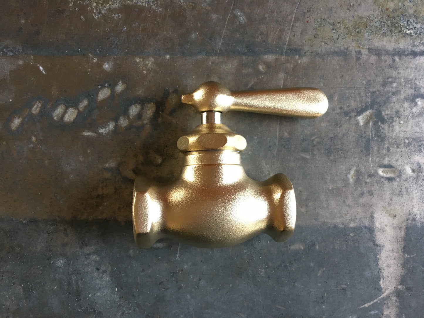 Brass Single Stop Valve Cold Side (RT turn)